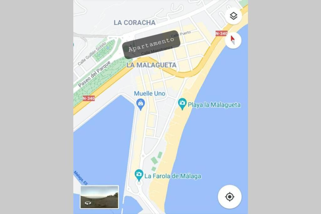 Nuevo Apartamento Lujo Playa Malagueta-Centro Малага Екстер'єр фото
